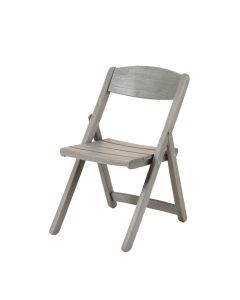 Cedar Canyon Folding Outdoor Chair - Gray (synthetic illustration; no displayed measurements)