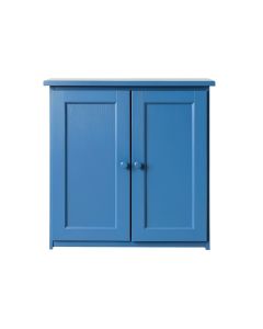 Oak Crossing Wall-Mounted Laundry Cabinet - Blue
