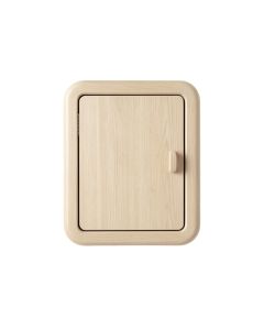 Elm Crest Wall-Mounted Laundry Cabinet - Beige