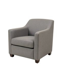 Peard Upholstered Parsons Chair In Gray