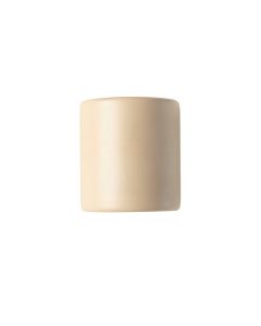 Oak Crest Wall Sconce Mounted On A Plain Wall - Beige