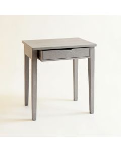 Flint Arc Small Writing Desk - Gray (synthetic illustration; no displayed measurements)