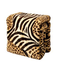 Lili Animal Nature Faux Throw (synthetic illustration; no displayed measurements)
