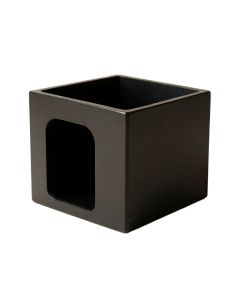 Reed Falls Empty Furniture-Style Litter Enclosure - Black