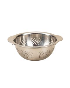 Epicurious Stainless Steel Colander (synthetic illustration; no displayed measurements)