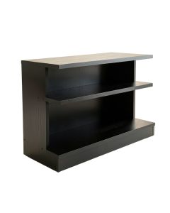Sage Edge Desktop Shelving Unit - Black