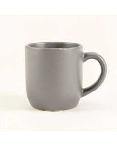 Laurel Arc Ceramic Mug - Gray (synthetic illustration; no displayed measurements)