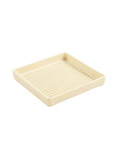 Elm Falls Empty Under-Desk Cable Tray - Ivory