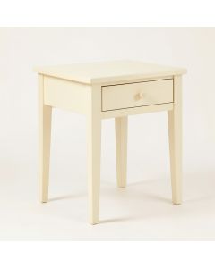 Maple Falls Side Table - Cream (synthetic illustration; no displayed measurements)