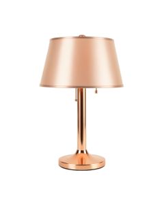 Maurice 34 '' Gemvara Rose Gold Table Lamp (synthetic illustration; no displayed measurements)