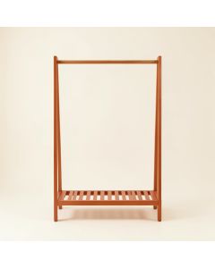Bay Crossing Empty Garment Rack - Terracotta (synthetic illustration; no displayed measurements)