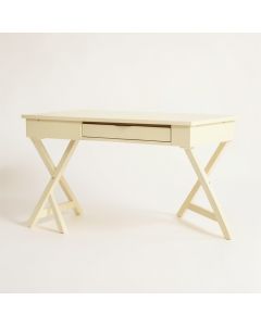 Heath Edge Writing Desk - Cream (synthetic illustration; no displayed measurements)