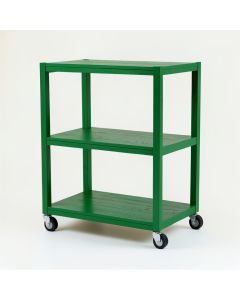 Holly Dale Empty Rolling Workshop Cart - Green (synthetic illustration; no displayed measurements)