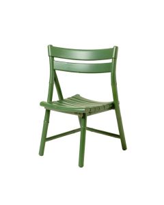 Elm Bend Folding Outdoor Chair - Green