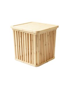Summit Branch Laundry Hamper - Ivory