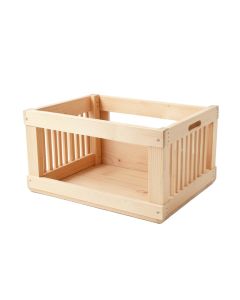 Vale Brook Empty Furniture-Style Pet Crate - Beige