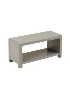 Oak Brook Narrow Outdoor Storage Bench - Gray (synthetic illustration; no displayed measurements)