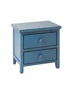 Laurel Bridge Nightstand - Blue (synthetic illustration; no displayed measurements)