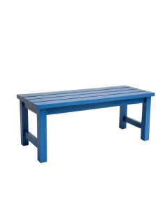 Oak Branch Indoor Bench - Blue (synthetic illustration; no displayed measurements)