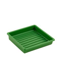 River Edge Empty Under-Desk Cable Tray - Green (synthetic illustration; no displayed measurements)