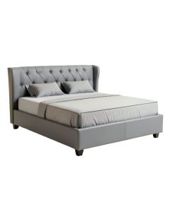 Silveira Queen Tufted Upholstered Low Profile Standard Bed (synthetic illustration; no displayed measurements)