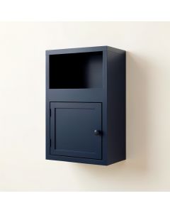 Summit Canyon Wall-Mounted Entry Cabinet - Navy (synthetic illustration; no displayed measurements)