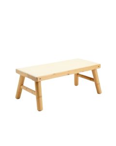 River Dale Indoor Bench - Ivory (synthetic illustration; no displayed measurements)