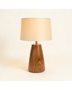 Humphreys 30 '' Toffee Wood Table Lamp (synthetic illustration; no displayed measurements)