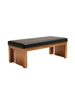 Octa Upholstered Wood Bench (synthetic illustration; no displayed measurements)
