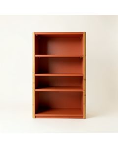 Spruce Crest Freestanding Bookcase - Terracotta (synthetic illustration; no displayed measurements)