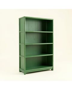 Aspen Falls Freestanding Bookcase - Green (synthetic illustration; no displayed measurements)