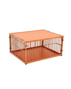 Cove Bridge Empty Furniture-Style Pet Crate - Terracotta