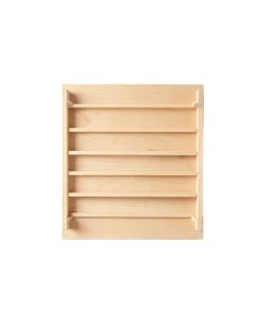 Field Crossing Empty Wall-Mounted Tool Organizer Panel - Beige (synthetic illustration; no displayed measurements)