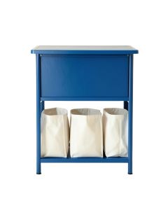 Field Branch Laundry Sorting Station With Plain Removable Bags - Blue (synthetic illustration; no displayed measurements)
