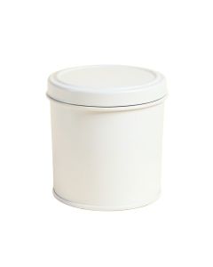 River Branch Storage Canister With Lid - White