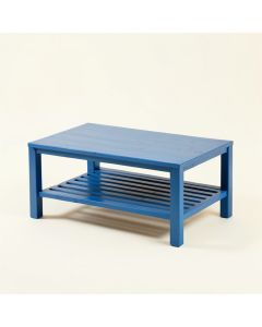 Ridge Dell Coffee Table - Blue (synthetic illustration; no displayed measurements)