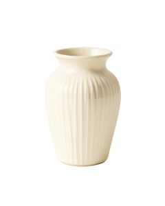 Pine Bend Empty Decorative Vase - Cream