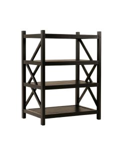 Dawn Canyon Empty Seed-Starting Shelving Unit Without Lights - Black