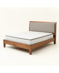 King Upholstered Platform Bed (synthetic illustration; no displayed measurements)