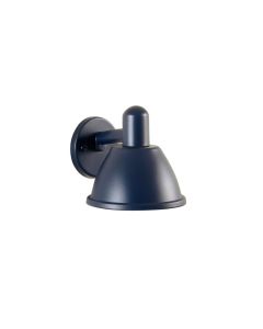 Rowan Canyon Wall Sconce Mounted On A Plain Wall - Navy