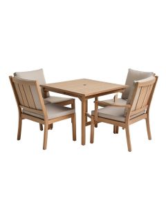 Bolesworth Outdoor 3 Piece Bistro Set With Cushions