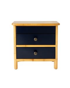 Olive Bend Nightstand - Navy