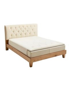 Ottman Tufted Upholstered Low Profile Platform Bed