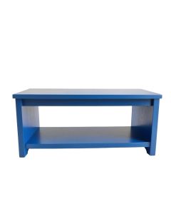 Slate Bridge Indoor Bench - Blue