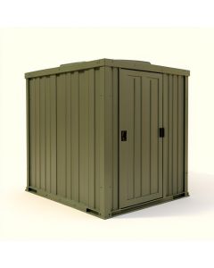 Outdoor 7 Ft. W X 4 Ft. D Plastic Storage Shed (synthetic illustration; no displayed measurements)