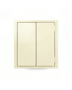 Hill Dell Wall-Mounted Laundry Cabinet - Cream (synthetic illustration; no displayed measurements)