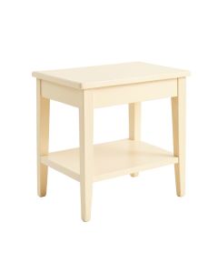 Hazel Branch Side Table - Cream (synthetic illustration; no displayed measurements)