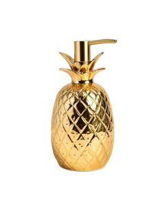 Della Gilded Pineapple Soap Dispenser