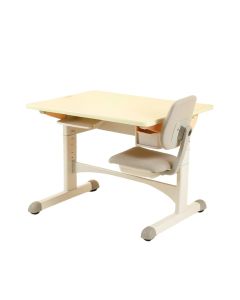 Kids Multifunctional Desk And Chair Set Adjustable Height Desk With Storage
