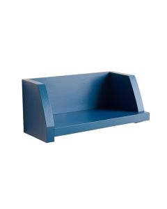 Ash Brook Wall-Mounted Shelf - Blue (synthetic illustration; no displayed measurements)